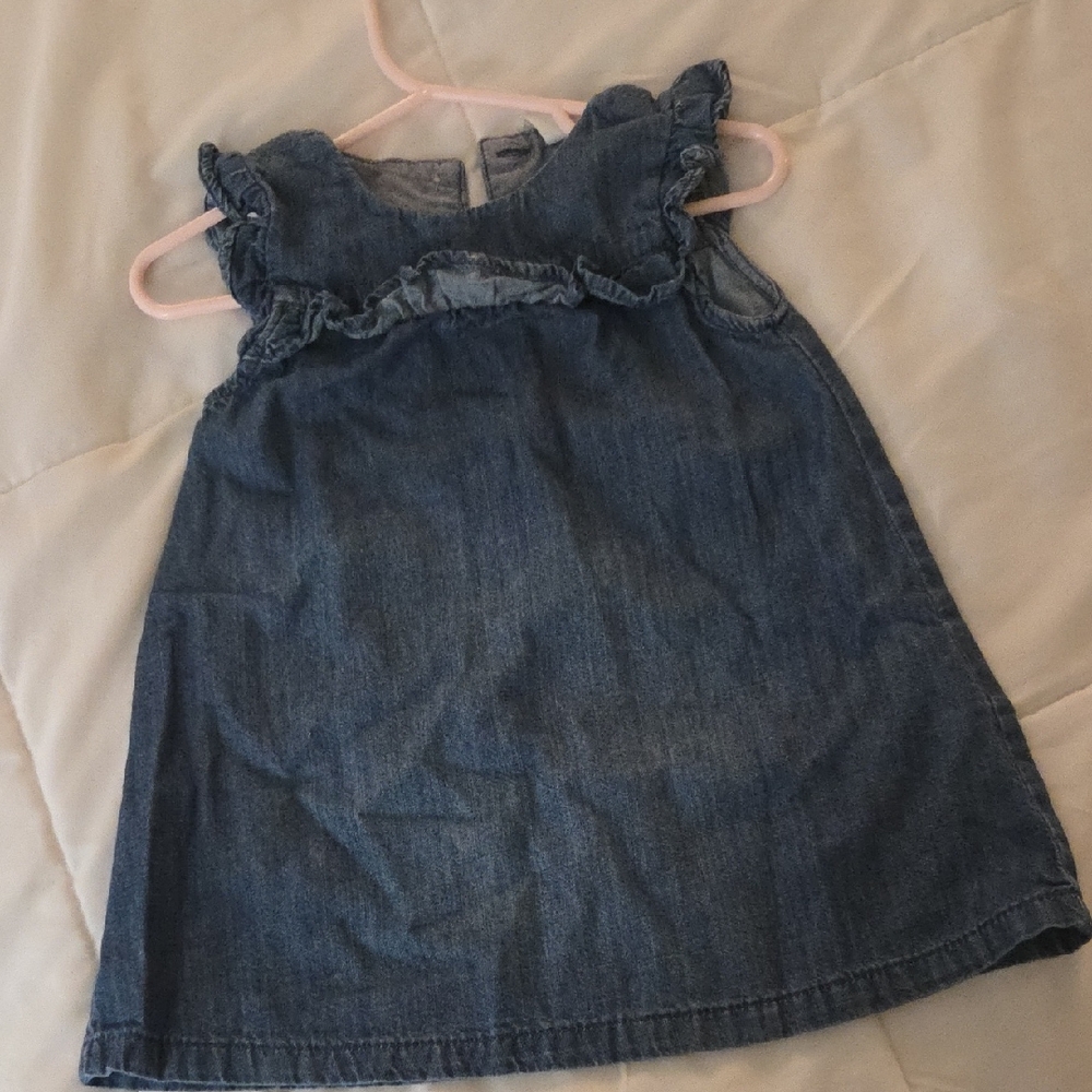 H&M Blue Denim Baby Dress